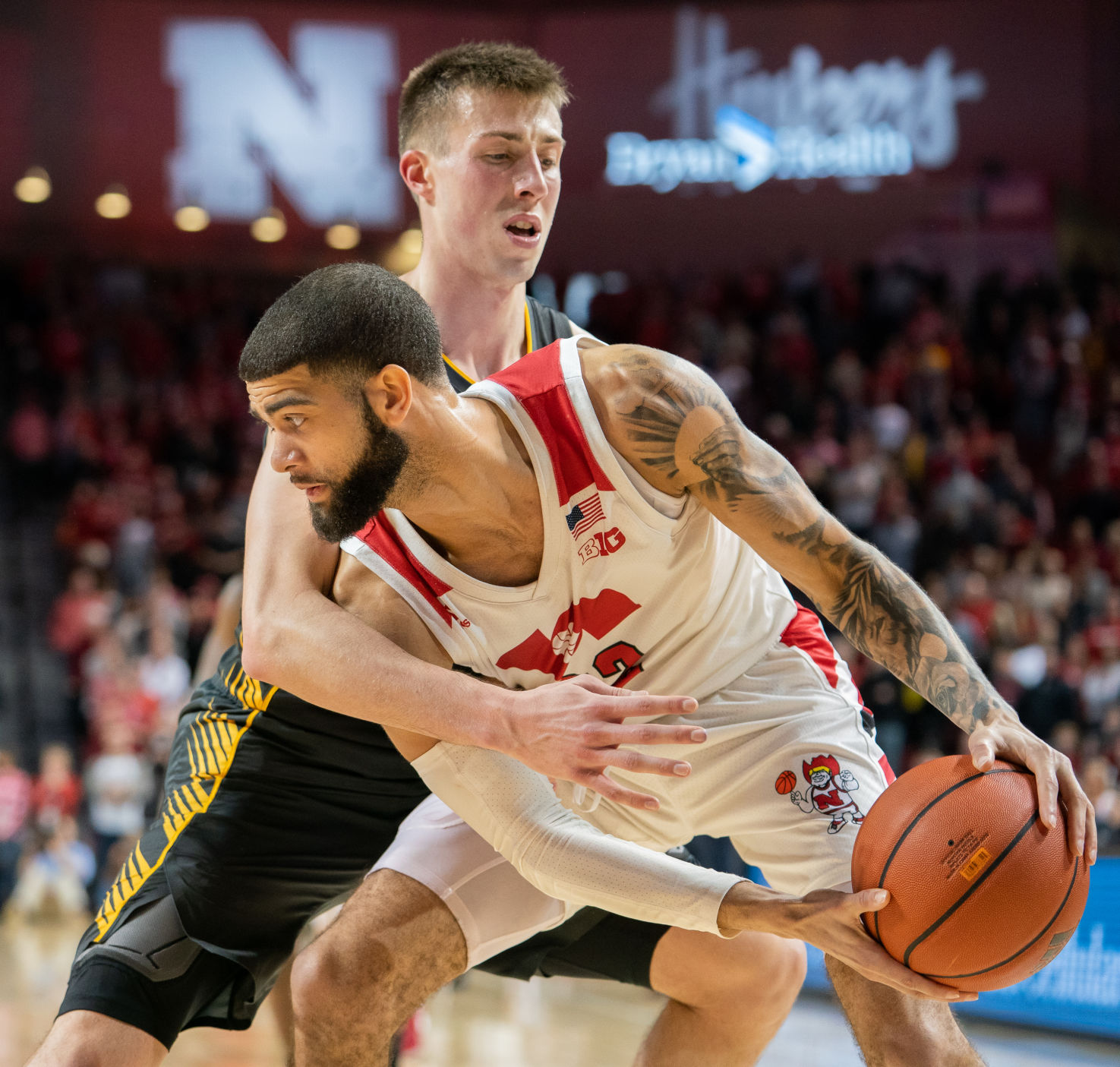 Nebraska Basketball vs. Iowa Photo No. 14